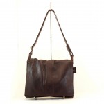 Italy Kotak M Messenger Bag - Dark Brown