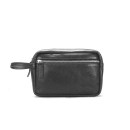 Opu Leather Clutch - Black