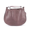 Italy Oval M Sling Bag - Dark Coffee