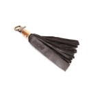 BUCINI Key Chain Pompom Big - Dark Coffee