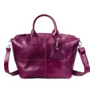 Biyanti SS Satchel Bag - Burgundy
