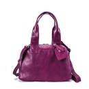 Fatimah S Satchel Bag - Burgundy