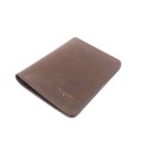 Bucini Passport Holder - Dark Brown
