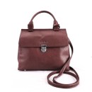 Diah Satchel Bag - Dark Brown