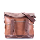 Fitria Satchel Bag - Cognac