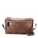 Kiwi Medium Clutch - Dark Brown