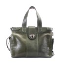 Momo M Satchel Bag - Green