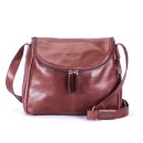 Agnes Crossbody Bag - Dark Brown