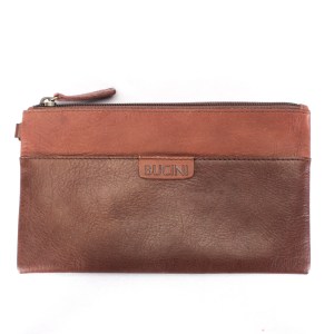 Pouch Ani Dark Brown Cognac