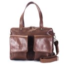 Arimbi Satchel Bag - Dark Brown