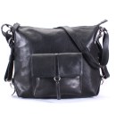 Avi Satchel Bag - Black