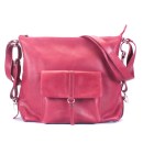 Avi Satchel Bag - Red