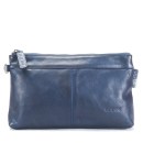 Leather Pouch Banae - Blue
