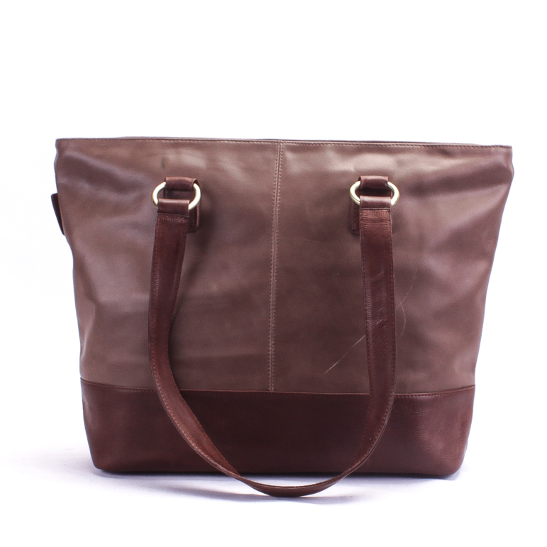 Blanjan MDF Chedar Dark Brown Tote Bag - Image 3
