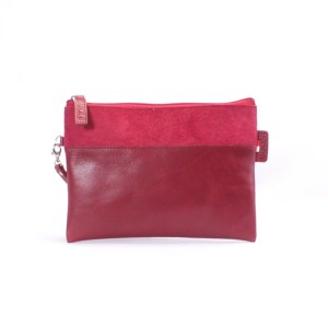 Duku Medium Kombinasi Kulit Balik Leather Pouch