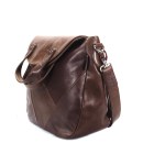 Eksis Crossbody Bag - Dark Brown