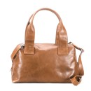 Fatimah Satchel Bag - Cognac