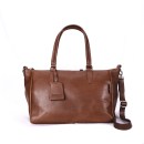 Fatimah S Satchel Bag - Dark Brown