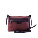 BeYou Ikyu Sling Bag - Dark Brown - Black