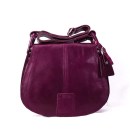 Italy Oval M Sling Bag - Burgundy