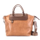 Lestari Satchel Bag - Cognac