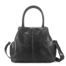 Mandy M Satchel Bag - Black