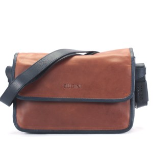 Mantili Cognac - Blue Crossbody Bag