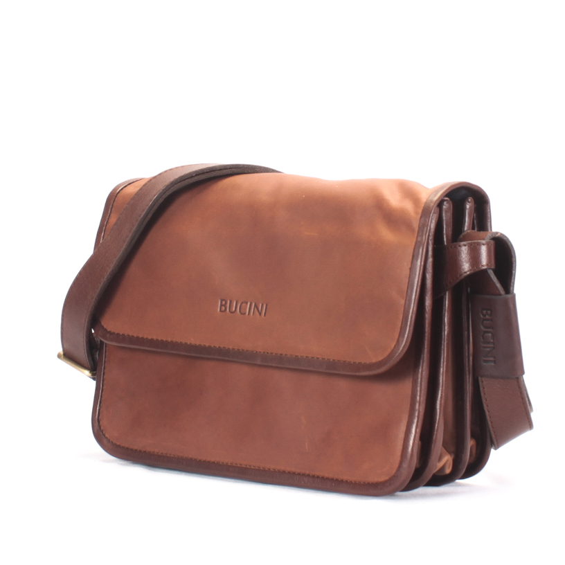 Mantili Cognac - Dark Brown Crossbody Bag - Image 2