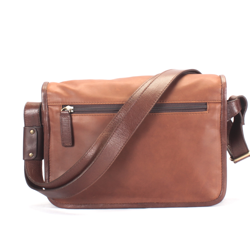 Mantili Cognac - Dark Brown Crossbody Bag - Image 3