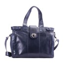 Momo M Satchel Bag - Blue