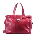 Momo M Satchel Bag - Red