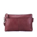 Opak Modif Leather Pouch - Dark Brown