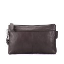 Opak Modif Leather Pouch - Dark Coffee