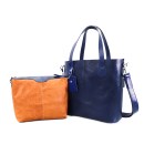 Roma Satchel Bag - Blue