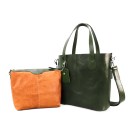 Roma Satchel Bag - Green