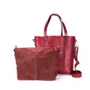 Roma Satchel Bag - Red