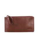 Leather Wallet Sekupang - Dark Brown