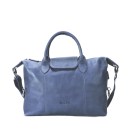 Tania S Satchel Bag - Blue