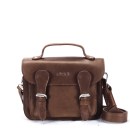 Tantri Satchel Bag - Dark Brown