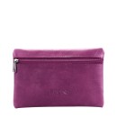 Leather Pouch Nat 02 - Burgundy