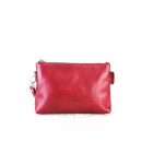 Leather Clutch Uni Modif - Red