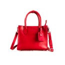 Ambar Satchel Bag - Red