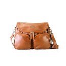 Ekner S Satchel Bag - Cognac