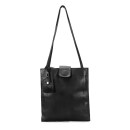 Aqua Kagome 02 Tote Bag - Black