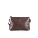 Leather Clutch Uni Modif - Dark Coffee